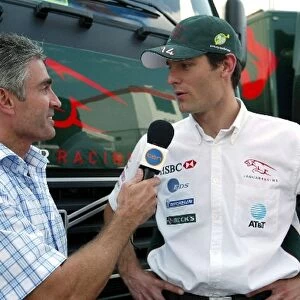 Formula One World Championship: Mick Doohan and Mark Webber Jaguar