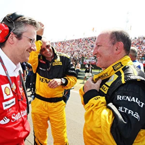 Formula One World Championship: Nick Fry Ferrari on the grid