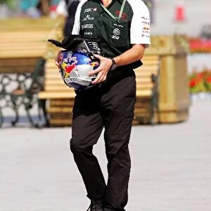 Formula One World Championship: Nick Harris Jaguar Physio