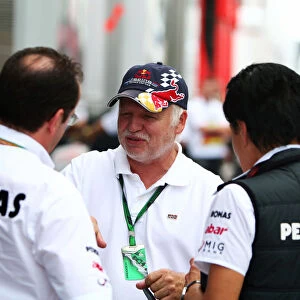 Formula One World Championship: Norbert Vettel Father of Sebastian Vettel Red Bull Racing