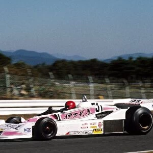 Formula One World Championship: Noritake Takahara Kojima KE009 crashed out on the opening lap of the race