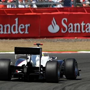 Formula One World Championship: Pedro De La Rosa BMW Sauber C29 with broken rear wing