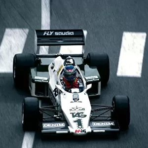 Formula One World Championship: Race winner Keke Rosberg, Williams FW08C