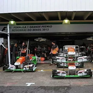 Formula One World Championship, Rd19, Brazilian Grand Prix, Preparations, Sao Paulo, Brazil, Wednesday 20 November 2013