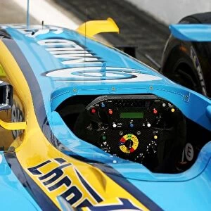 Formula One World Championship: Renault R26 steering wheel