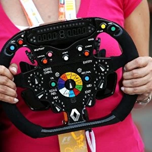 Formula One World Championship: Renault R29 steering wheel