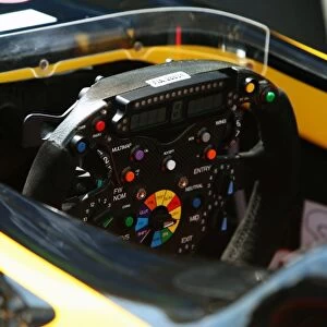 Formula One World Championship: Renault R30 steering wheel