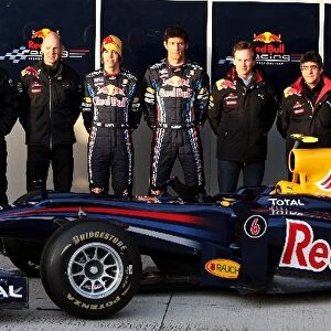 Formula One World Championship: Rob Marshall Red Bull Racing Chief Designer with Adrian Newey Red Bull Racing Chief Technical Officer; Sebastian