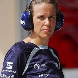 Formula One World Championship: Robyn Van Lijsdonk Physio to Alex Wurz