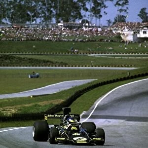 Formula One World Championship: Ronnie Peterson was said to be disgruntled with Lotus and on the verge of leaving; his perseverance with the