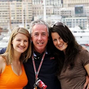 Formula One World Championship: Rosie and Clara Beasley owners Gridmodelswith Keith Sutton Sutton Motorsport Images CEO