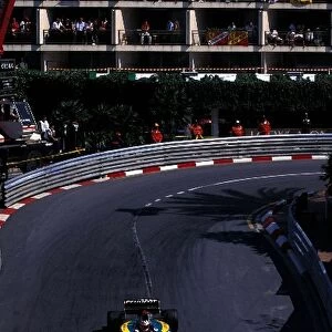 Formula One World Championship: Rubens Barrichello Jordan Peugeot 195, retired on lap 61 with throttle problems