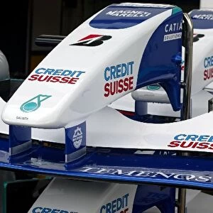 Formula One World Championship: Sauber C22 front wings