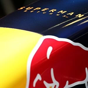 Formula One World Championship: Superman livery on the Red Bull Racing RB2