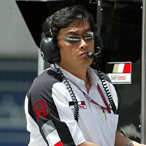 Formula One World Championship: Takeo Kiuchi Honda F1 Project Leader