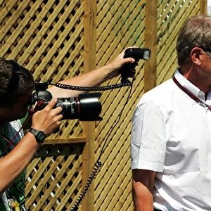 Formula One World Championship: Thomas Butler Photographer shoots Dr Helmut Marko Red Bull Motorsport Consultant