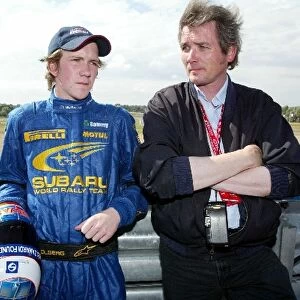 Formula One World Championship: Tom Tremayne and David Tremayne at an Alpine Stars event