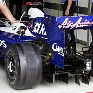 Formula One World Championship: Williams FW31 rear diffuser