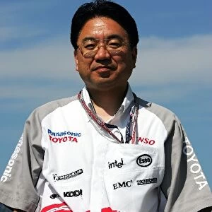 Formula One World Championship: Yoshiaki Kinoshita Toyota General Manager Motorsport Division