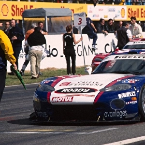 French GT Championship: Alain Prost / Jean-Pierre Jabouille Exagon Engineering Chrysler Viper GTS-R finished in 4th place in race 2