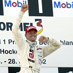 German Formula Three Championship: Race winner Jeffrey van Hooydonk Team Ghinzani