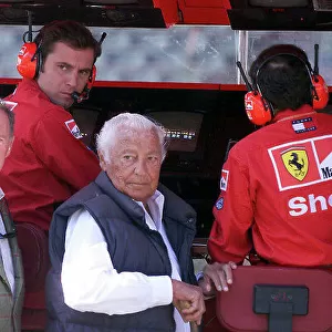 Gianni Agnelli 1922 - 2003 Gianni Agnelli, here seen at the 1999 Hungarian Grand Prix. World Copyright: Photo4/LAT Photographic ref: Digital Image Only
