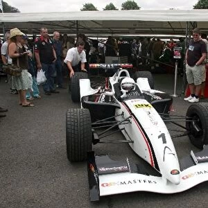 Goodwood Festival of Speed: Rene Arnoux in his GP Masters car