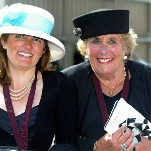 Goodwood Revival 2002: The Hill family turned out for the Graham Hill Tribute, including Sister Brigette and Mother Bette
