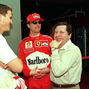 GP F1 AUSTRALIA 1999. RALF SCHUMACHER, EDDIE IRVINE, JEAN TODT. PHOTO4