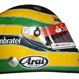 GP2 Asia Series: The helmet of Bruno Senna iSport International