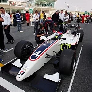 GP2 Asia Series: Pole sitter Romain Grosjean ART Grand Prix