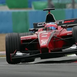 GP2: Gianmaria Bruni Coloni: GP2, Rd9 & Rd10 Practice, Magny-Cours, France, 1 July 2005