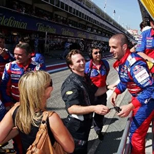 GP2 Series: Christian Horner Red Bull Racing Sporting Director celebrates with the Arden team