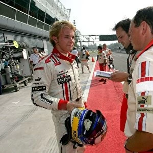 GP2 Series: Nico Rosberg ART: GP2 Series, Rd19 & Rd20, Practice, Monza, Italy, 2 September 2005