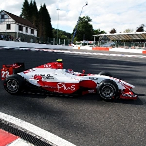GP2 Series: Race winner Nicolas Lapierre Dams