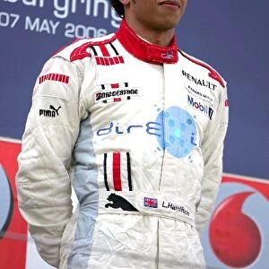 GP2 Series: Winner Lewis Hamilton ART Grand Prix