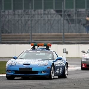 GT4 European Cup: Niki Mayr-Melnhof / Philip Konig Jetalliance Racing Aston Martin Vantage N24 chase the safety car