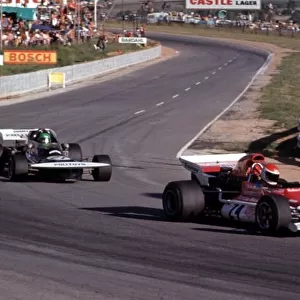 Helmut Marko & Henri Pescarolo South African Grand Prix, Kyalami