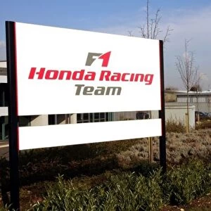 Honda Racing F1 Team Factory