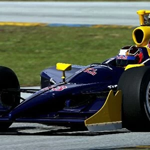 Indy Racing League Testing: Patrick Carpentier Red Bull Cheever Racing Dallara Toyota