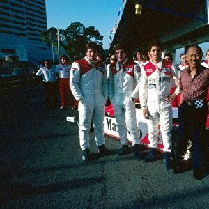 International Formula Three: Martin Brundle, Ayrton Senna, Roberto Guerrero Eddie Jordan Racing / Theodore and Teddy Yip Theodore Racing owner