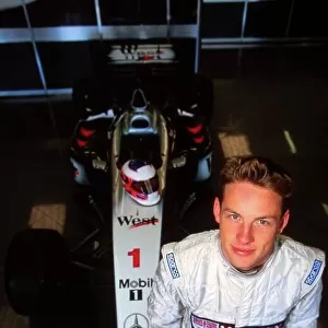 Jenson Button McLaren Test