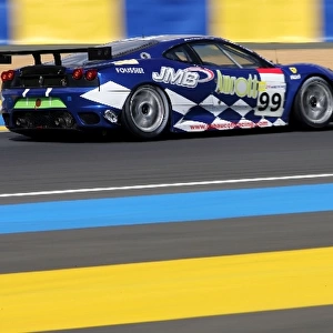 Le Mans 24 Hour Race: Stephane Daoudi / Ben Aucott / Alain Ferte JMB Racing Ferrari F430 GT