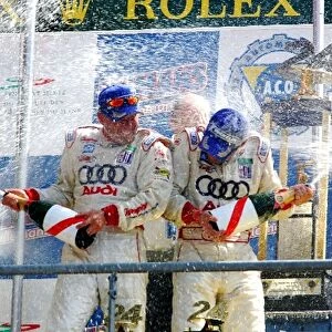 Le Mans 24 Hours: 2nd: Jean-Christophe Boullion / Emmanuel Collard / Erik Comas Pescarolo Sport, left