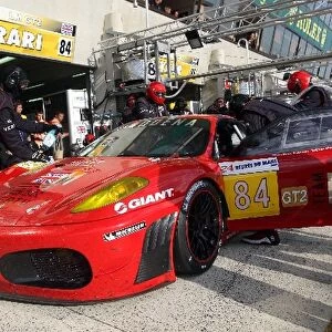 Le Mans 24 Hours: Leo Mansell / Pierre Ehret / Roman Rusinov Team Modena Ferrari F430 GT