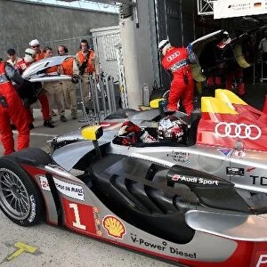 Le Mans 24 Hours: Rinaldo Capello / Tom Kristensen / Allan McNish Audi Sport Team Joest Audi R15 TDI