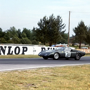 Le Mans, France. 19-20 June 1965: Graham Hill / Jackie Stewart, 10th position, action