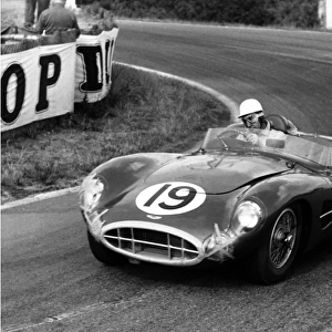 Le Mans, France. 22-23 June 1957: Roy Salvadori / Les Leston, , retired