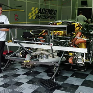 Le Mans-June 14, 2006-Team Acemco Saleen S7R Garage-World Copyright-Dave Friedman/LAT Photographic 2006
