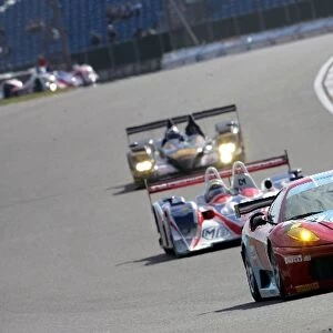 Le Mans Series: Yves Lambert / Christian Lefort / Christian Kelders Ice Pol Racing Team Ferrari 430 GT2